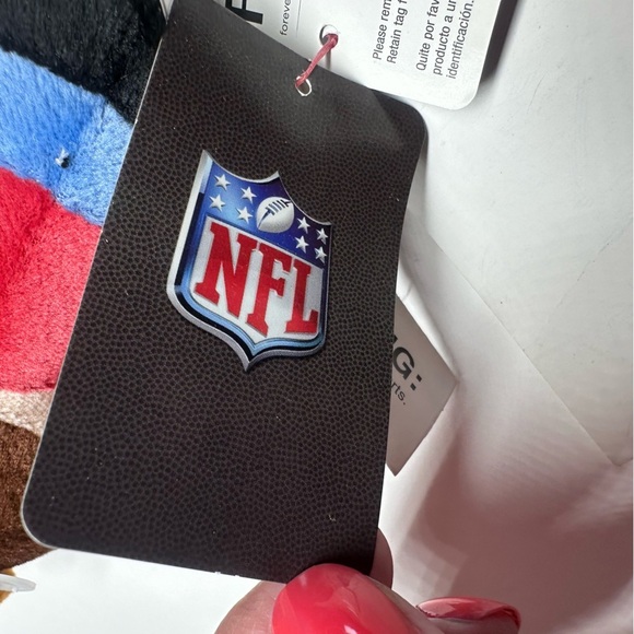 New San Francisco SF 49ers NFL Mini Beanie Mascot Man Team Plush NWT Cowboy Hat - Picture 7 of 10